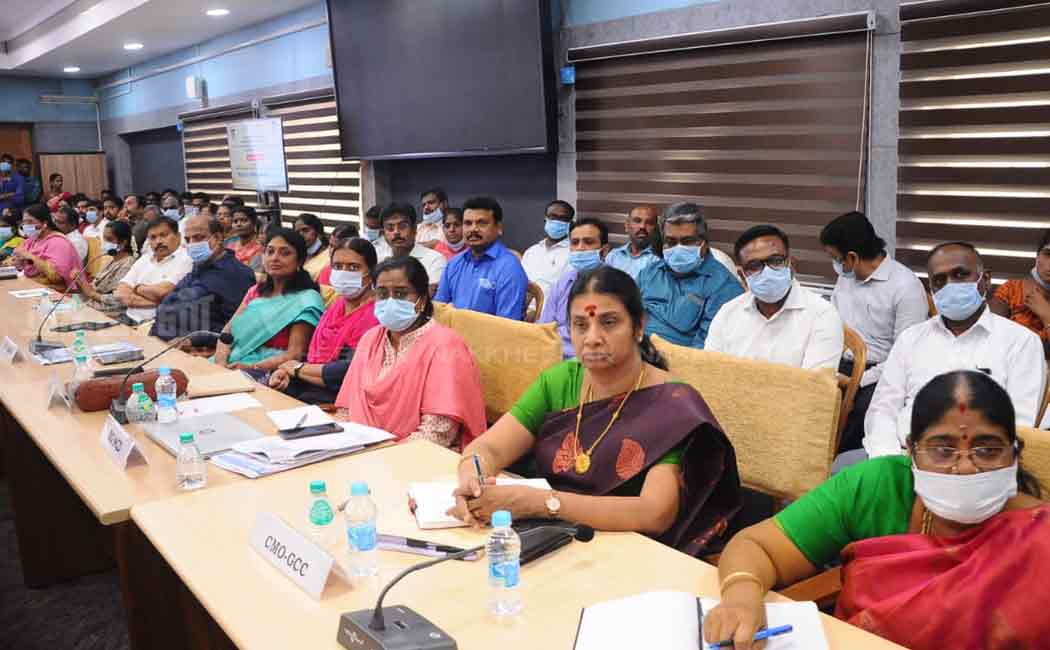 health and public welfare department review meeting held at chennai