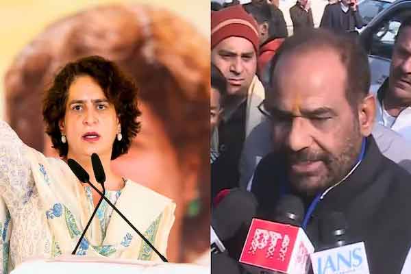 BJP candidate's controversial speech about Priyanka Gandhi's cheek