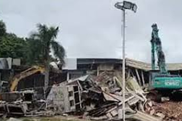 Akkineni Nagarjuna's convention center razed for encroaching lake in Hyderabad