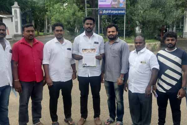DMK petitions Trichy Police Commissioner to take action against person who spreads misinformation about Tamil Nadu Chief Minister