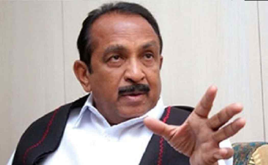 MDMK Vaiko election campaign chennai kolathur