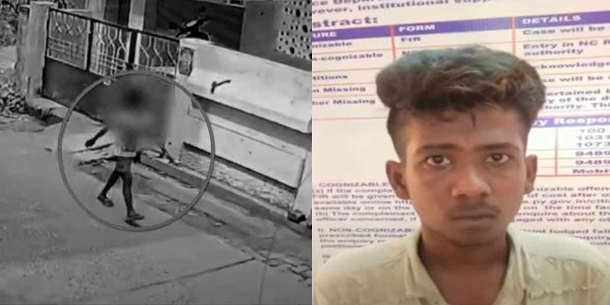 Puducherry Incident; announcement of relief to the girl's family