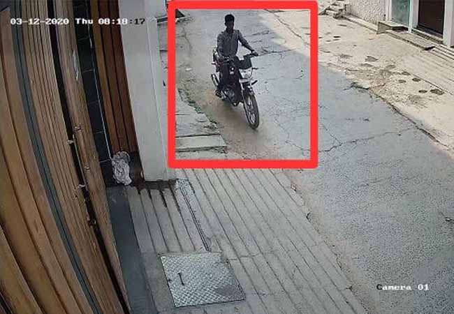 tiruppattur district vaniyambadi two wheeler thief