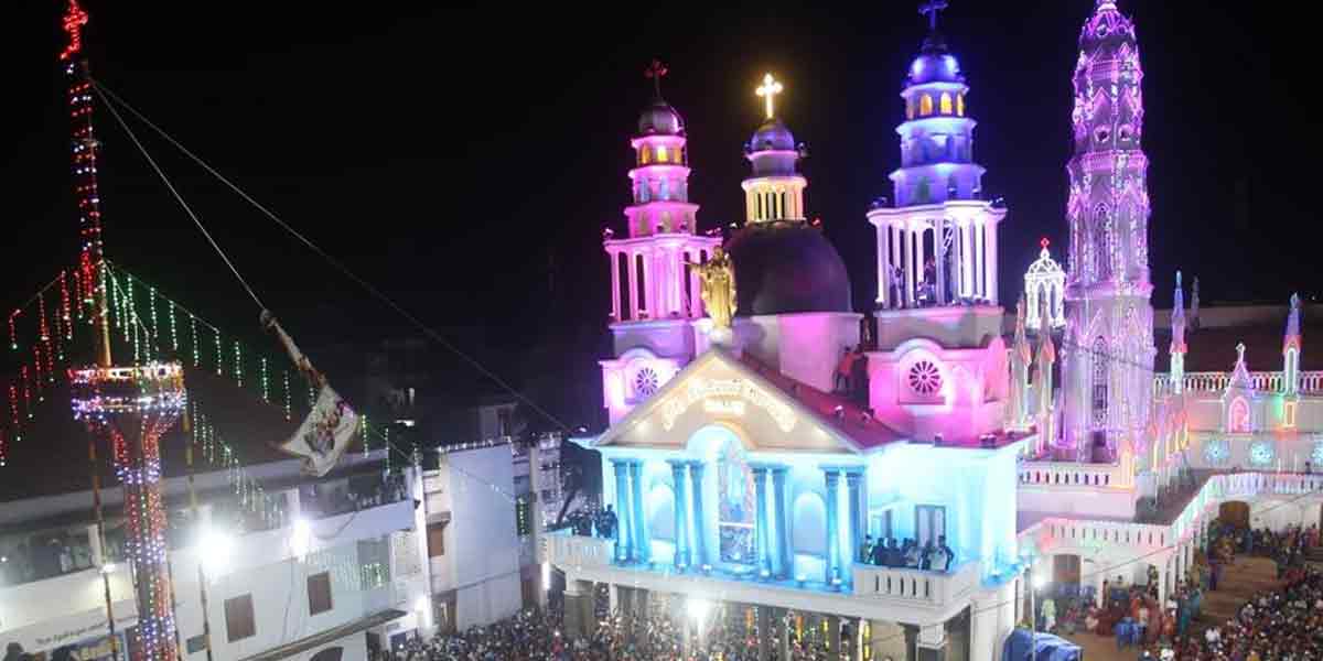 Start with the flag hoisting of the famous Savoy Cathedral Festival in Kumari!