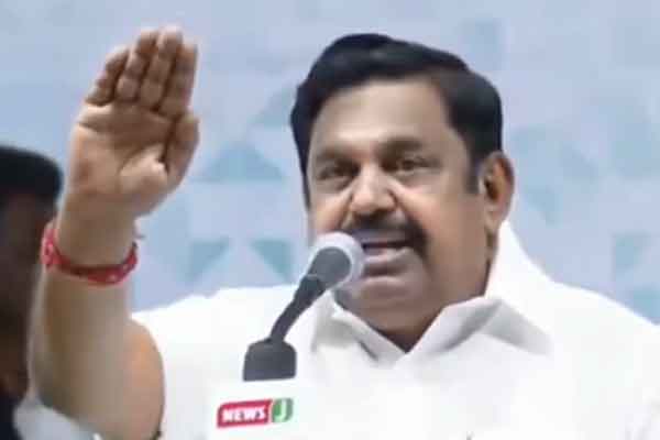 “A.D.M.K. - DMK The competition is between” - Edappadi Palaniswami