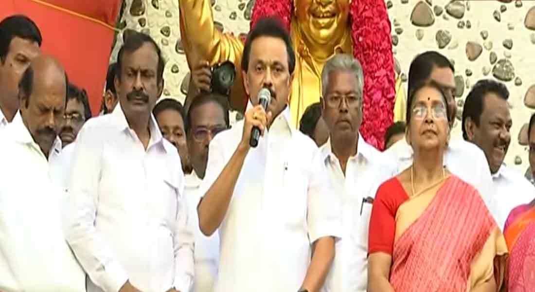 The kalaingar who constantly struggles ... MK Stalin talks about opening the statue in Erode