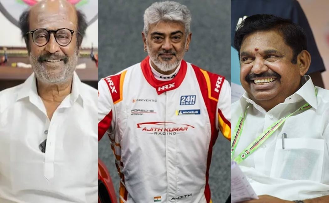 celebrities and political leaders; are praised Ajithkumar