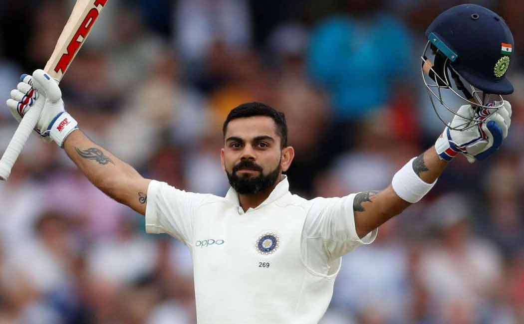 Virat Kohli was named the 'Leading Cricketer in the World