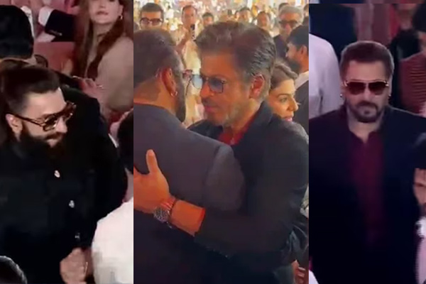 sharuk khan, salman shan, ranbir kapoor at devendra fadnavis function