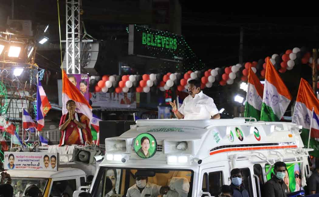 Chief Minister who campaigned supporting Alandur constituency candidate