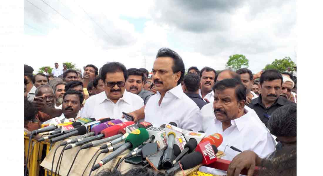The Chief Minister must respond with conscience without being angry - Stalin