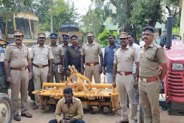Person arrested in farmers tractor theft case