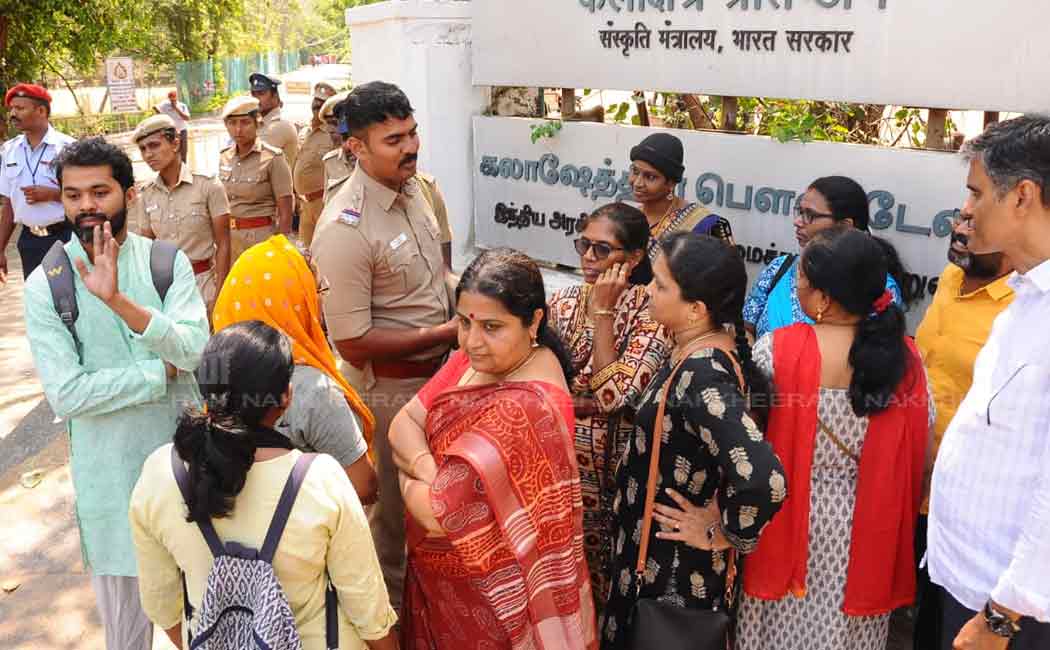 thiruvanmiyur kalakshetra academy increased police protection