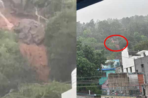 What is govt going do about the ongoing landslide Tiruvannamalai
