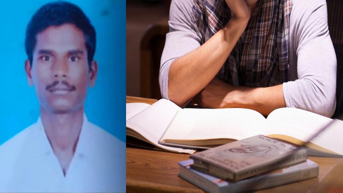 Father warns son about not studying properly; son him by throwing stone at his head - shock in Nellai
