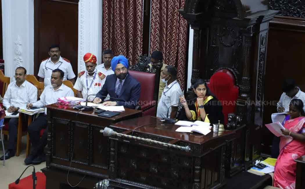 greater chennai corporation council meeting held ripon building