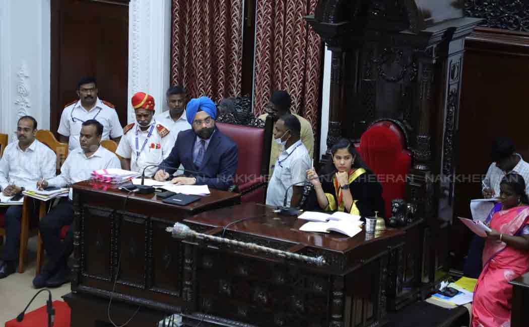greater chennai corporation council meeting held ripon building