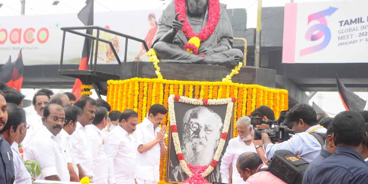 Chief Minister M. K. Stalin's interview for Periyar's portrait