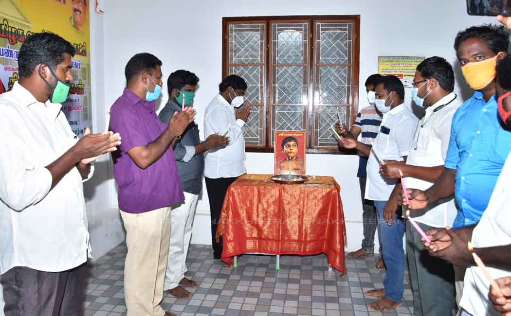 In memories of may 18 velmurugan pays tribute