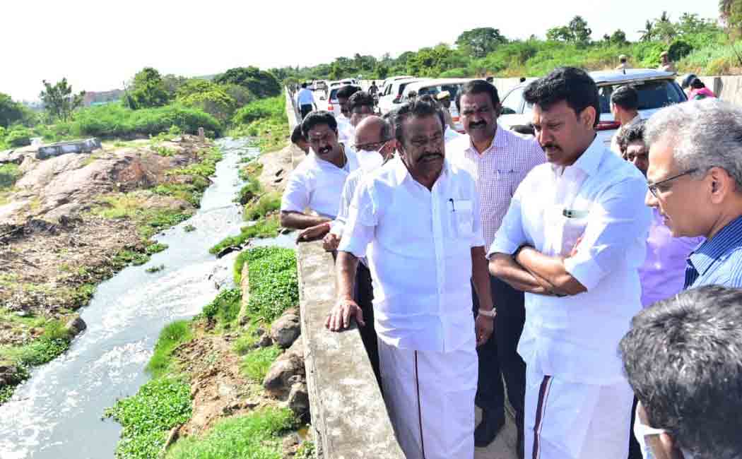 "Trichy city will escape from the floods" - Minister KN Nehru