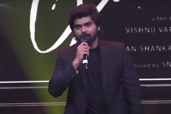 akash murali about his father in nesippaya audio launch