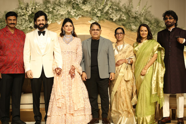nagarjuna son akhil akkineni marriage reception 10