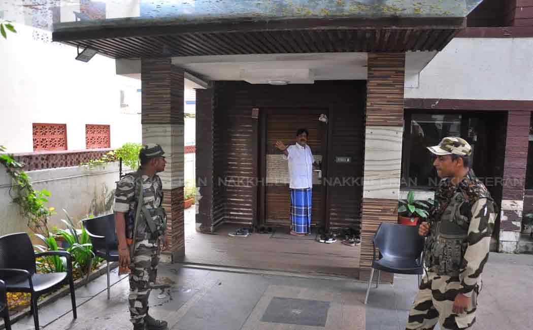 income tax department search for anna nagar mla house