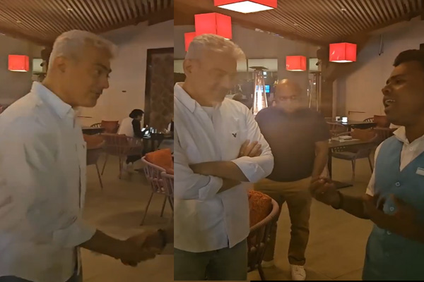 ajith shocked after fan name in dubai