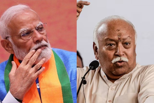 RSS leader who indirectly attacked PM Modi!