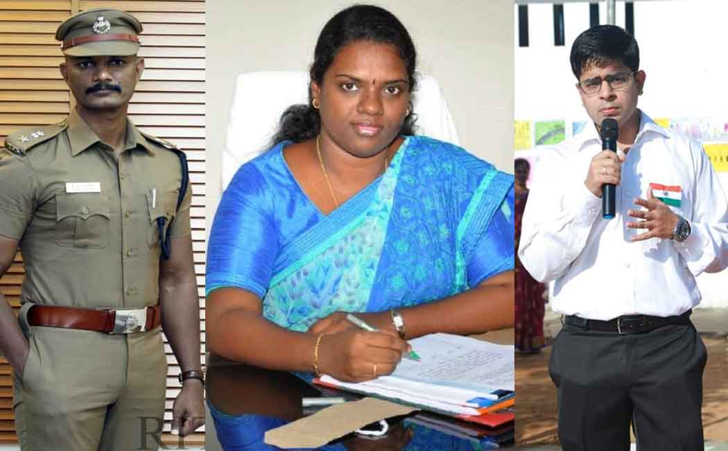 3 goverment officials transferred action by election commision