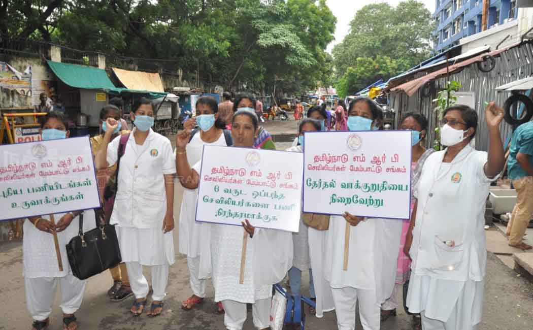 Nurses struggling to make work permanent