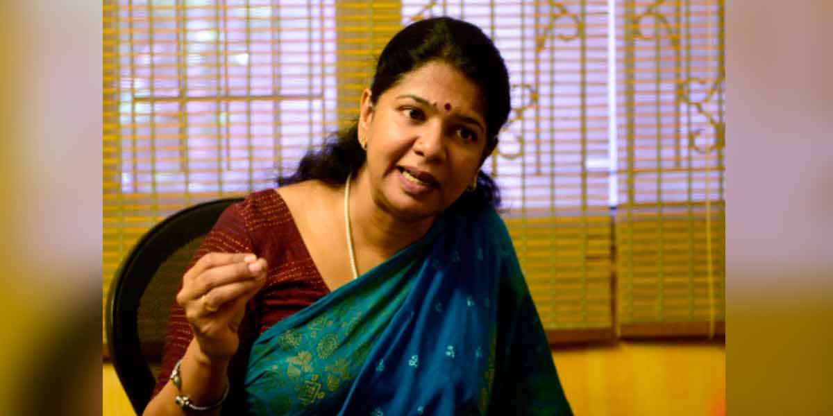 "It is not true that peace has returned" - Kanimozhi MP interview