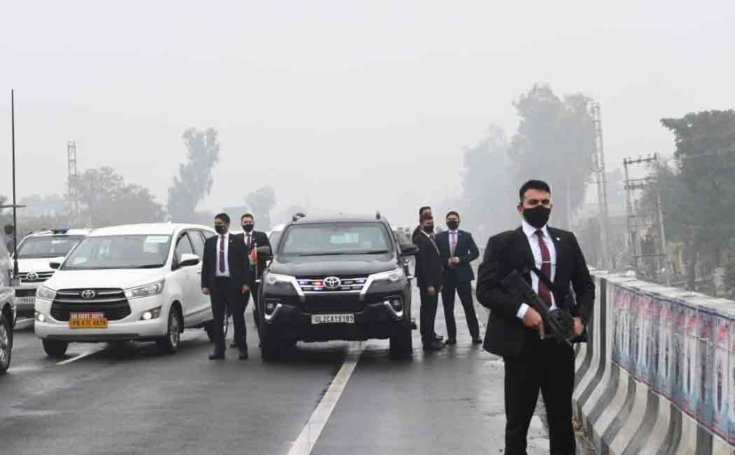 pm modi CONVOY