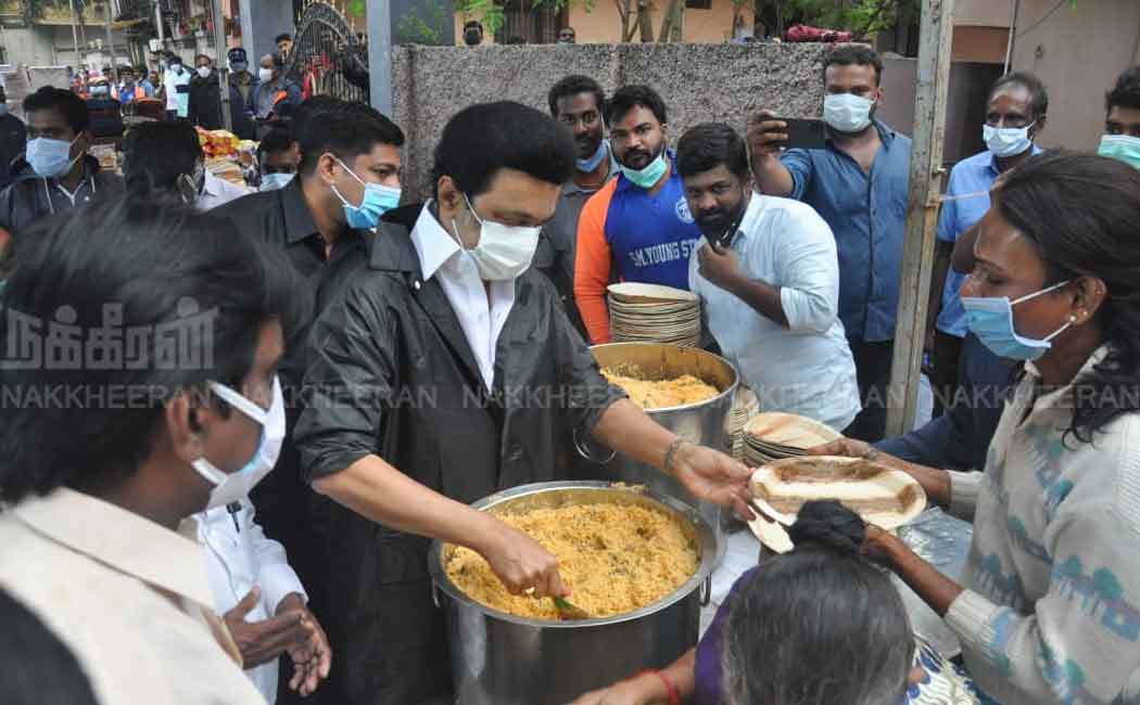 The Chief Minister who met the people directly and distributed relief items