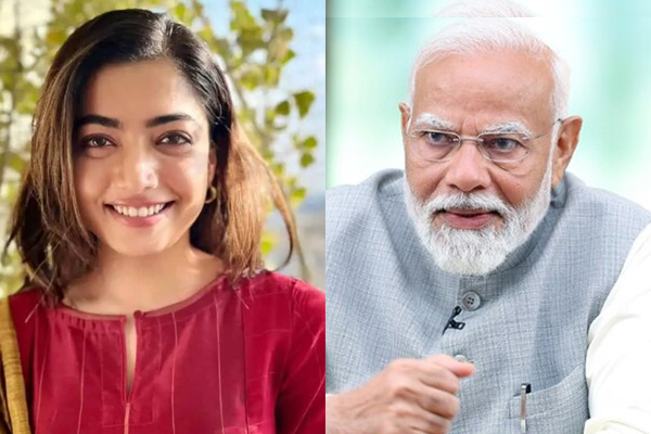 modi replied to rashmika