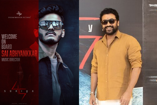 Suriya 45 film crew announces music composer