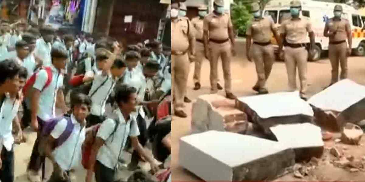 The video of the student in nelllai school incident