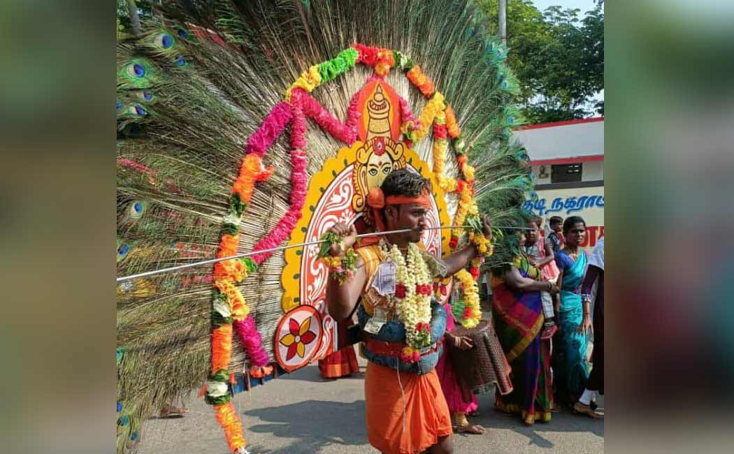 After CSK's victory, young man showed his respect and paid his dues to God