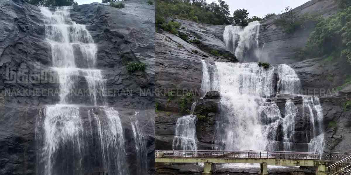 waterfalls at the end of the season!