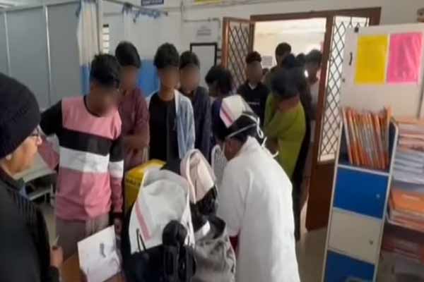 health department investigation More than 60 students ill health