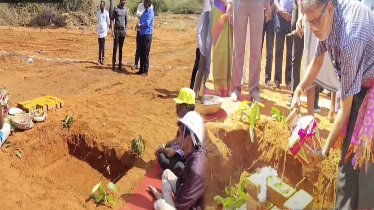 Kulasekarapattinam Rocket Launch Pad-Bhoomi Pooja Begins