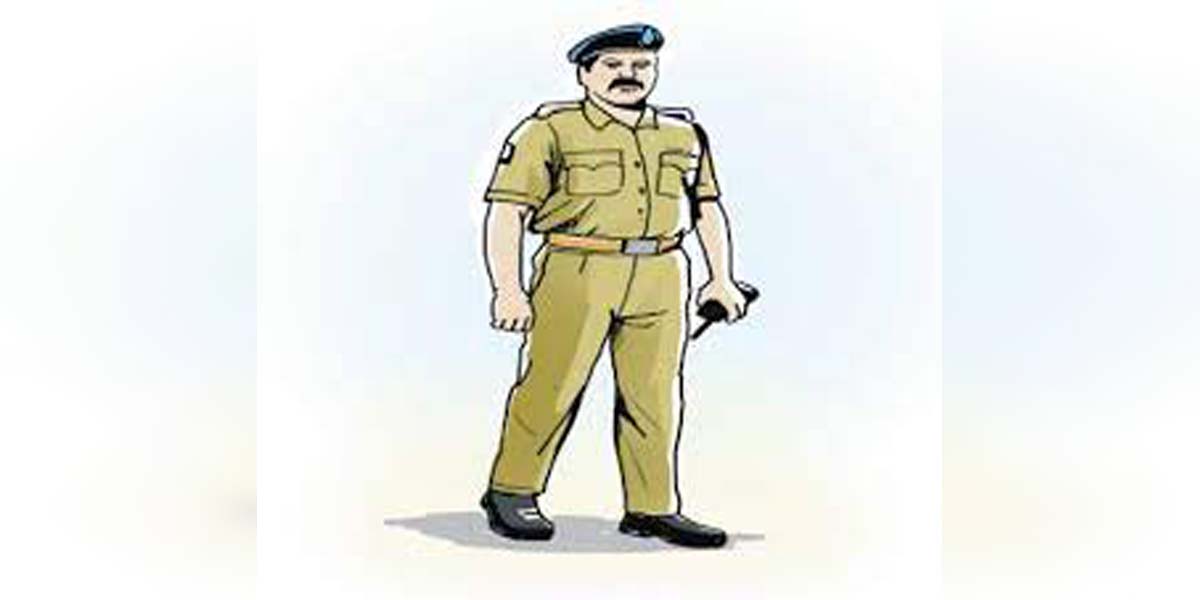 Islamic youth intimidate policeman Incident