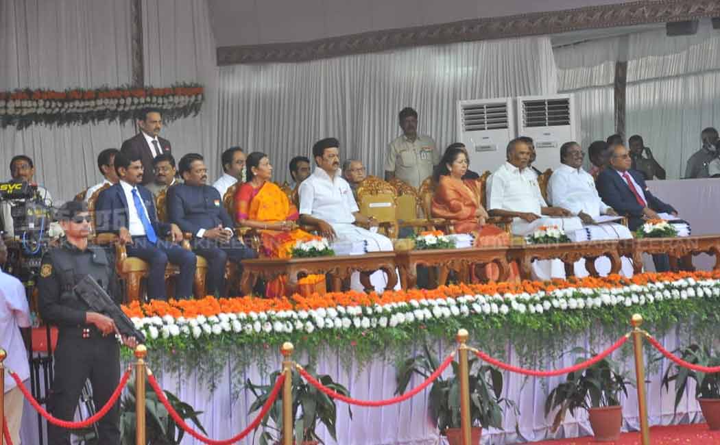 74th republic day celebration in chennai tamil nadu
