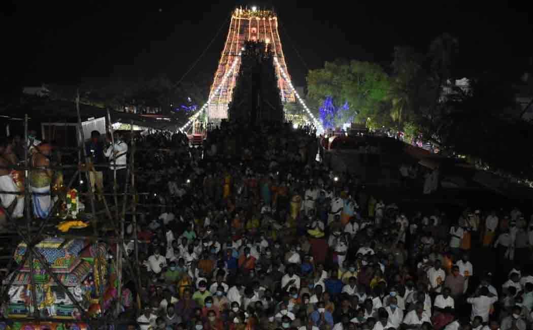 temple festival at karur tamil language