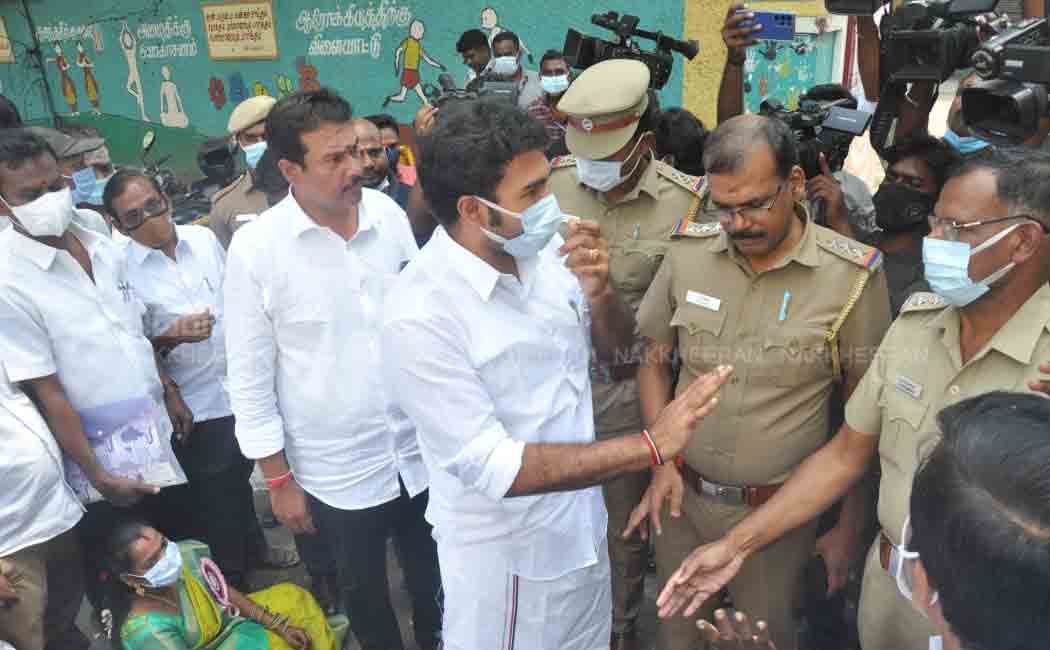ADMK struggle against DMK