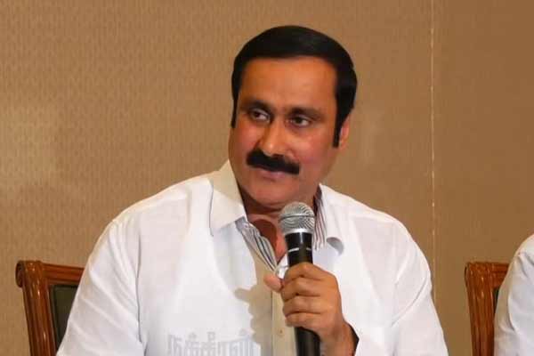 Anbumani question What is happening in Tamil Nadu is the government wine business