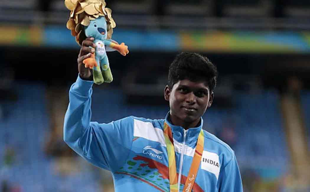 mariyappan thangavelu selected for rajivgandhi khel ratna award