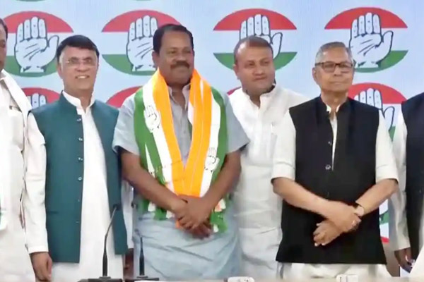 Bihar BJP MP who resigned and joined congress