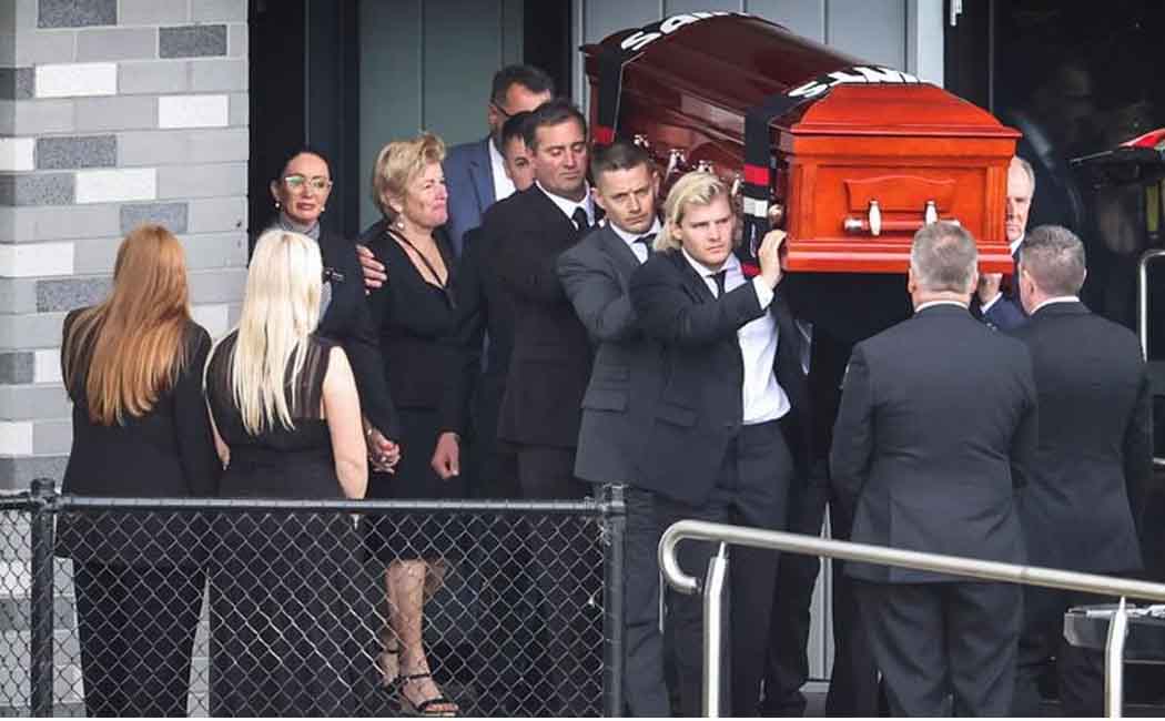 Funeral for Shane Warne in Melbourne!