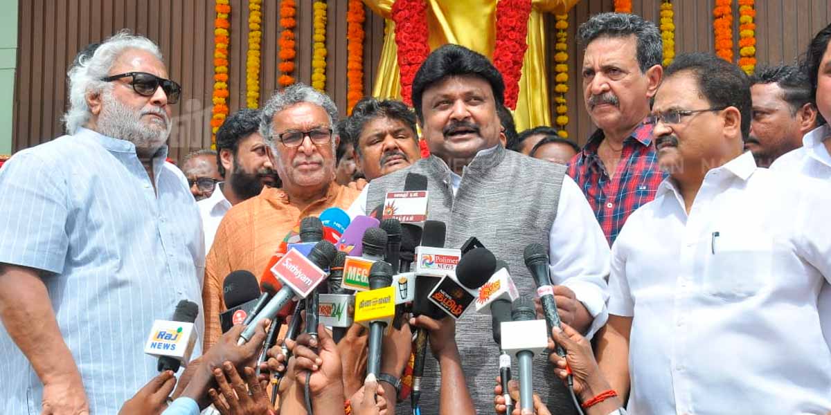 Sivaji Ganesan's 96th Birthday; Flower shower courtesy of Chief Minister M.K.Stal